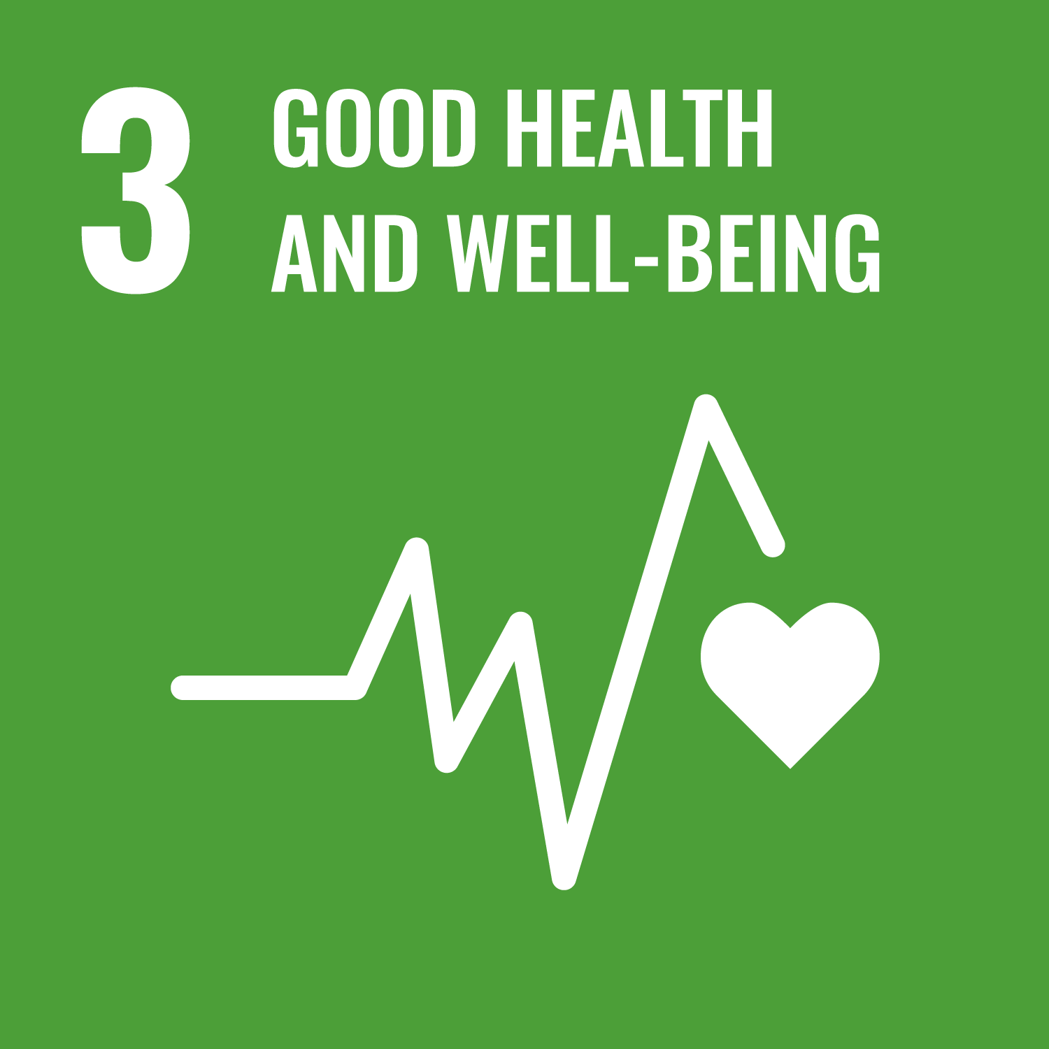 SDGs 健康與福祉-Good Health and Well-Being圖示